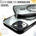 thumbnail image 4 of Rome Tech Apple iPhone 14 Clarity Case w/Magsafe - Black, 4 of 6