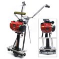 thumbnail image 2 of 4 Stroke Concrete Vibrating Machine, 35.8cc Concrete Vibrating Vibrator, Gasoline Concrete Wet Screed 900W Power Screed Cement Vibrator Gas Engine Cement without Ruler Stainless Steel, 2 of 9