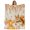Beige, Yellow, variant on Fall Pumpkin Fleece Throw Blanket for Couch, Thanksgiving Maple Leaf Squirrel Floral Plaid Microfiber Flannel Blanket for All Season, Lightweight Soft Throw Blankets for Girls, Kids, Teens, 40"x60"