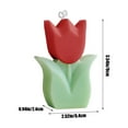 thumbnail image 3 of IPEWLEX Tulip Scented Candles, Handmade Aromatherapy, Wholesale DIY Gifts, 3.5x2.5x0.9 in, Red/Yellow/Purple/Pink/White, 3 of 6