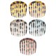 thumbnail image 5 of 5 peines de 9 dientes jinwen accesorios para peinar el cabello decoración retro peine de bolsillo, 5 of 8