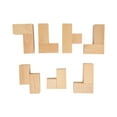 thumbnail image 2 of Brain Teaser Toy, Brain Teaser Lock Educational Composite Wood Intelligent  for Travel, 2 of 8