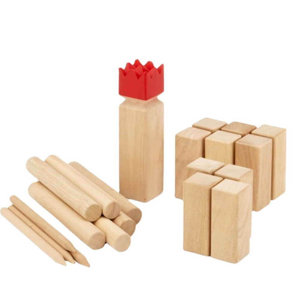 Yokua Kubb Yard Game Set for Adult Kids Easy to Learn with Portable Carrying Case