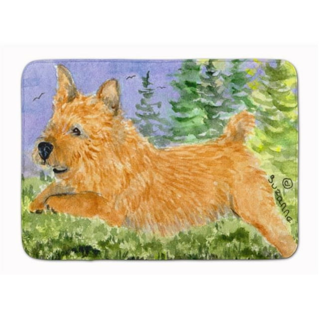 Carolines Treasures SS8910RUG Norwich Terrier Machine Washable Memory Foam Mat