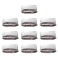 thumbnail image 1 of 10 cajas de plástico desechables transparentes para pasteles de 8 pulgadas, para pastel de luna de hojaldre., 1 of 7