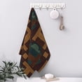 thumbnail image 6 of YFYANG Absorbent Towel, Soft Skin-Friendly Abstract Texture Washcloth Bath Towel, Suitable for All Skin, 27.5 x 16-inch, 6 of 7