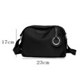 thumbnail image 2 of Bolso bandolera informal, sencillo, ligero y de gran capacidad, color negro, 2 of 5