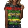 thumbnail image 2 of Weiqiqre Plus Size Spring Clothes for Women Celebrate Shirt African American T-Shirt Black History Tee Short Sleeve Tops, 2 of 5