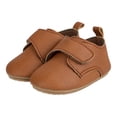 thumbnail image 6 of Splozh Baby Shoes Baby Solid Color Shoes for Boys Girls Casual Shoes Non Slip Soft Sole Comfortable Baby Shoes Brown,US 3.5, 6 of 6