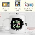 thumbnail image 2 of I'm a Mom Nurse and a CNA Nothing Scares Me - Nurse's Mother T-Shirt White Cup 11Oz Mug Mugs, 2 of 6