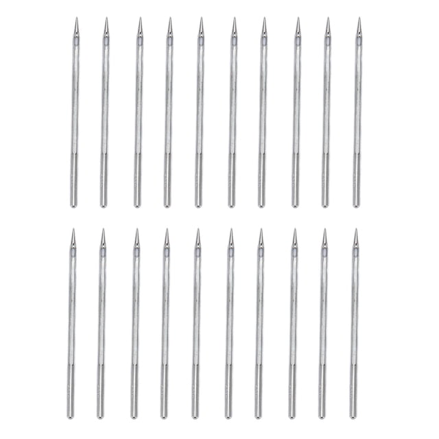 Industrial Sewing Machine Needles,20Pcs Shoe Repair Machine Needle Stainless Steel Strong Durable Easy Installation SL 26 Needles for Replacement