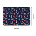 thumbnail image 3 of Uemuo Space Dinosaur Printed Door Mat Indoor Doormat 16"x24",Front Back Door Mats Non Slip Entrance Rugs,Inside Doormats for Entryway, 3 of 9