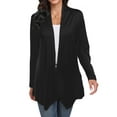 thumbnail image 2 of KOITHOT Cardigans for Women with Pocketes Long Sleeve Lightweight Casual Draped Front Open Cardigan, 2 of 6