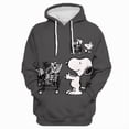 thumbnail image 5 of Sudadera con capucha de dibujos animados de Snoopy para mujer, edición de primavera y otoño, sudadera con cuello redondo para mujer, nueva moda 2024, ropa deportiva para parejas, 5 of 5