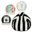 thumbnail image 5 of Majestic Home Goods Vertical Stripe Large Classic Bean Bag Chair, Multiple Colors, 5 of 5