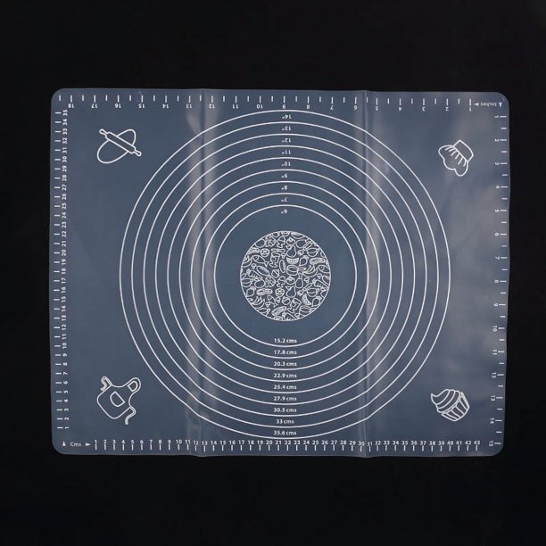 Esterilla de silicona para amasar, esterilla para hornear, esterilla de cocina con aislamiento térmico y tabla de cortar engrosada