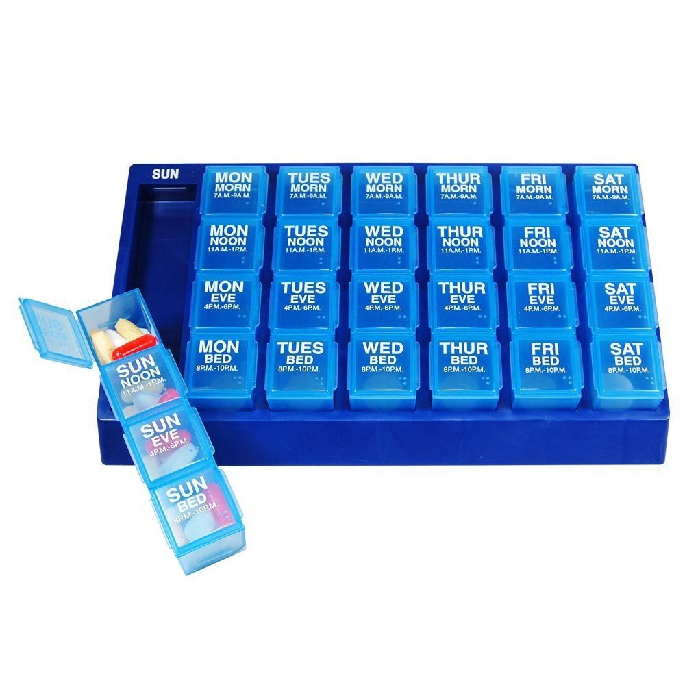 7 Day, 1 DayAtATime Weekly Pill Reminder Large