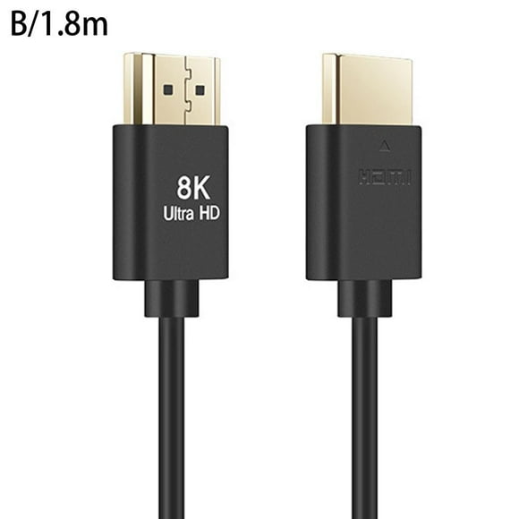 Hdmi 2.1 Thin Wire 8k Ultra Clear Connected Tv Computer Projector Black>`~ M9J3