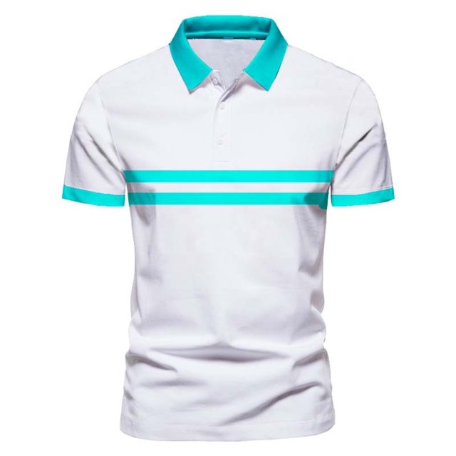 LUOGENLI T-shirts pour Homme pour Hommes T-shirts d'Été pour Hommes Mode Jeunesse à Manches Courtes Col Rond T-Shirt à Manches Courtes Tee T-shirts Hommes Blanc Pâques Vert Menthe TG