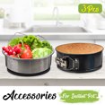 thumbnail image 1 of 3Pcs Accessory for Instant Pot Air Fryer Accessories Cooking Utensil for Kitchen, 1 of 7