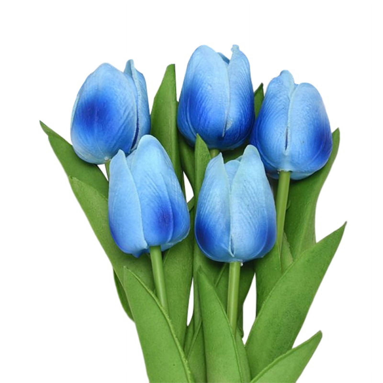 Artificial Tulips Real Touch Fake Tulips Flowers Home Wedding Party Decor Gift Photograph Prop,30PCS