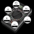 thumbnail image 4 of Multímro Digital LCD ACDC medidor de capacitancia de voltaje de corriente Ehuebsd portátil de mano voltímetro amperímetro de 7501000V probador de diodo Ohm, 4 of 8
