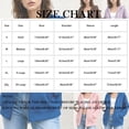 thumbnail image 2 of Mittory Women Zip Up Hoodie Jacket, Drawstring Hood Side Pockets Long Sleeve Loose Fit Solid Casual Sweatshirt Coat, 2 of 8