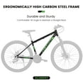 thumbnail image 3 of 27" Mountain Bike, 21-Speed Dual Disc Brakes with Aluminum Frame – Black, 3 of 6