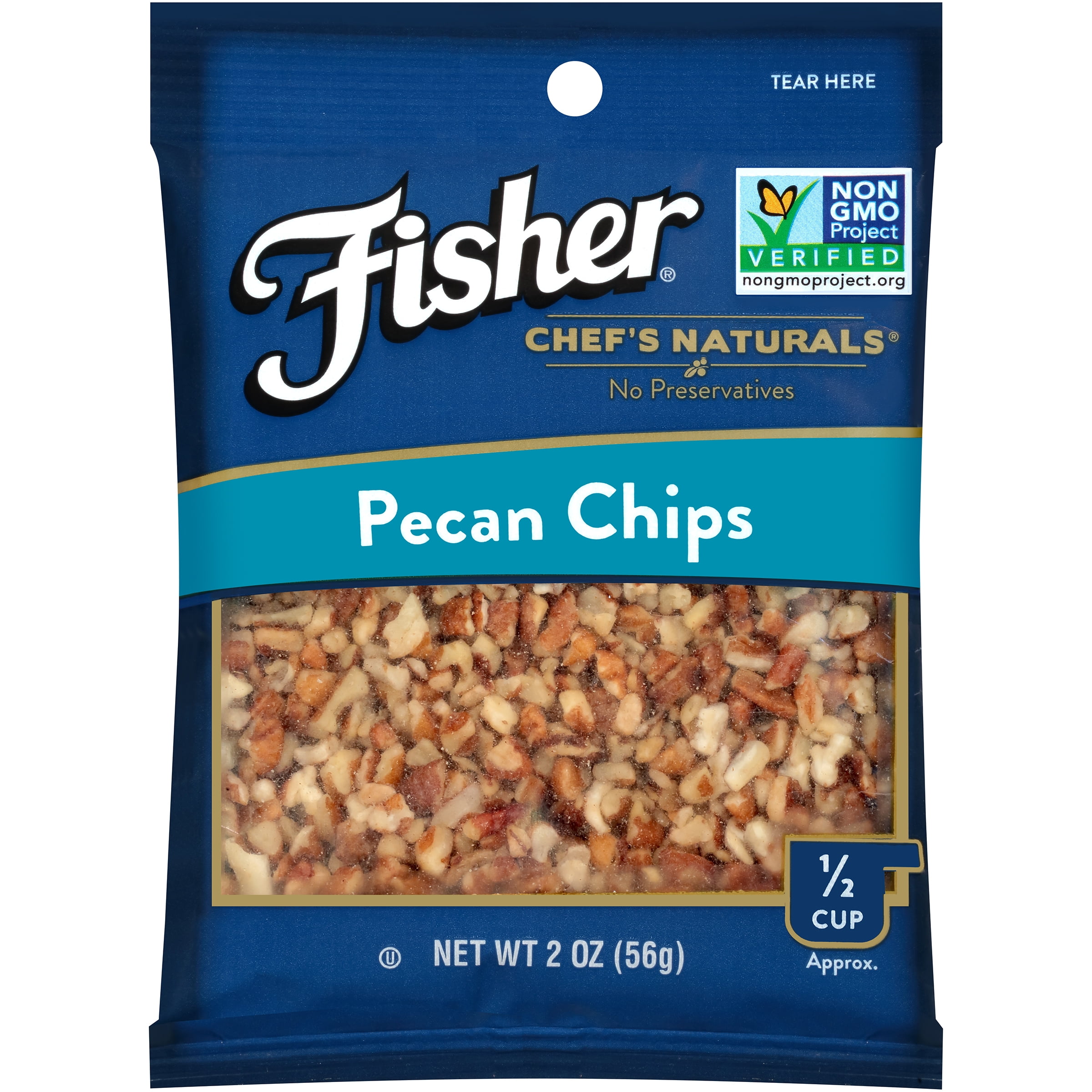 Fisher Chef's Naturals Pecan Chips, 2 oz by John B. Sanfilippo & Son, Inc.