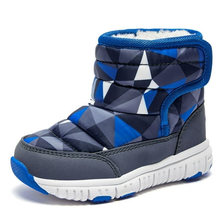 

Eashi Kids Boys Girls Snow Boots Winter Waterproof Slip Resistant Cold Weather Shoes (Toddler/Little Kid/Big Kid)