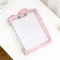thumbnail image 5 of Kyusrd Transparent Zipper-Closure A4 Exam Paper Storage Bag Document Tote Folder, 5 of 6