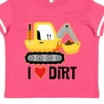 thumbnail image 4 of Inktastic Construction Truck I Love Dirt Boys or Girls Toddler T-Shirt, 4 of 5