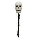thumbnail image 1 of Yuarrent Bastón de calavera para Halloween, disfraz de puesta en escena, decoración, bastón para caminar, accesorios de vestir exquisitos e Kits de decoración para fiestas Blanco Yuarrent HA068757-02, 1 of 6