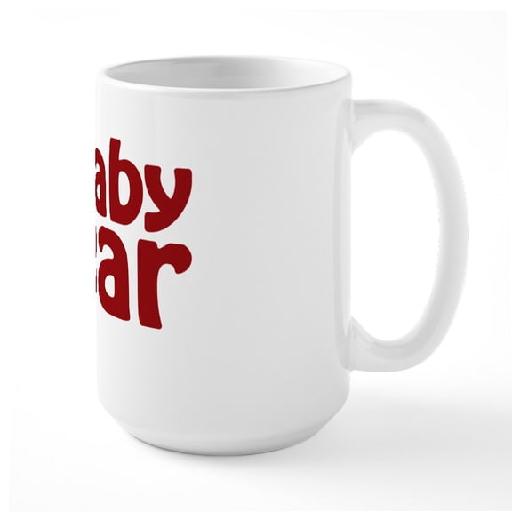 CafePress - Baby Bear Claw Large Mug - 15 oz Ceramic Large White Novelty Mug