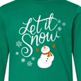 thumbnail image 4 of Inktastic Let It Snow Long Sleeve Youth T-Shirt, 4 of 5