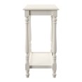 thumbnail image 3 of Furniture of America Slade Transitional Wood End Table with Tray in White, 3 of 8