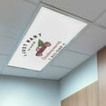 thumbnail image 2 of 4 Pack I Just Fluorescent Light Covers for Ceiling Lights Want to Watch Christmas Movies All Day Blanket Magnetic Ceiling Light Covers Overhead Light Filters for Office Classroom Home, 2 of 9