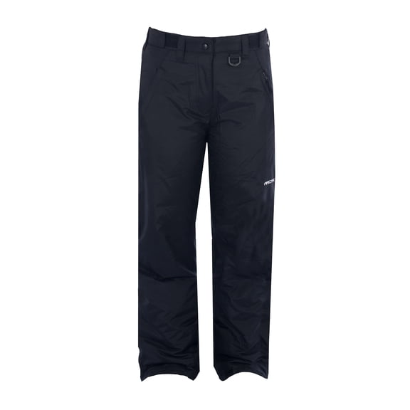 Arctix Women's Insulated Snow Pants, Water Resistant Snow Pants for Skiing & Snowboarding (Black, XL)