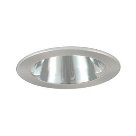 

Jesco Lighting TM402STST Low Voltage Adjustable Open Reflector Trim- Satin Chrome Baffle- Satin Chrome Trim