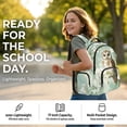 thumbnail image 4 of Jeiento Owl 17 Inch Kids Book Bag Set 4-Piece Lunch Bag Pencil Case Water Bottle Holder Lightweight Large Capacity Schoolbag for Elementary Middle School, 4 of 7