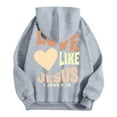 thumbnail image 4 of WILLBEST Vocation Outfits for Women Womens Two Piece Outfits Sets Hoodie Sweatshirt and Long Sweatpants Jogger Workout Set Fall Tracksuit Sweatsuits 2531, 4 of 6