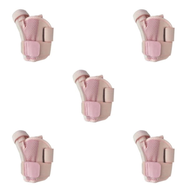 Guardurnaity Muñequera Manga de la yema del dedo Protector de la articulación de la mano Vendaje de apoyo Mangas de compresión Ejercicio Type2 NO2