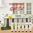 thumbnail image 2 of Cucina 6 Pack Regenerating Hand Cream Fruits & Passion Travel Size Set | Coriander Olive Tree | Lime Zest Cypress | Sea Salt Amalfi Lemon, 2 of 9