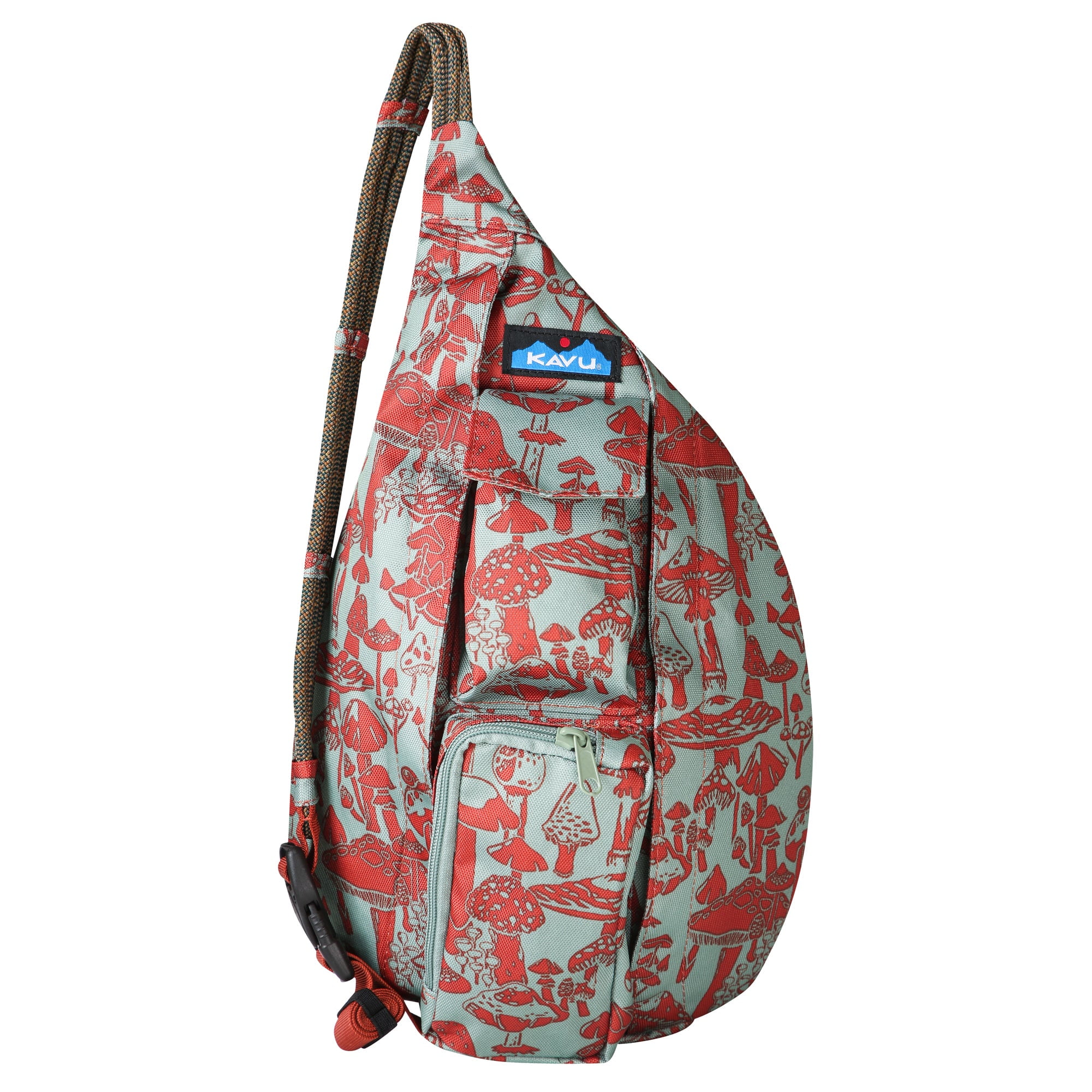 カブー KAVU Original Rope Sling Bag Polyester Crossbody Backpack - Chevron Punch 送料無料