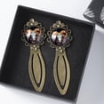 thumbnail image 3 of Aries Vintage Copper-Colored Lace Bookmarks: Stainless Steel Reading Accessories for Book Lovers - Set of Two, 3 of 5