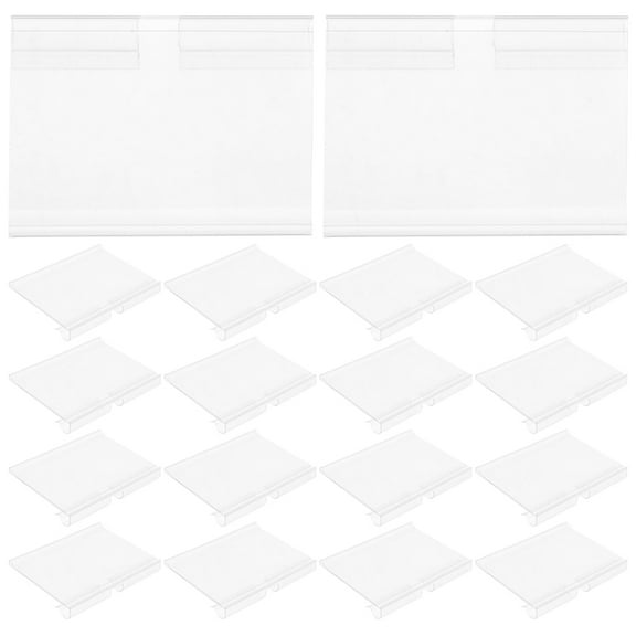 100pcs Sign Label Holders Shelf Retail Label Holders Merchandise Sign Display Holder Stand