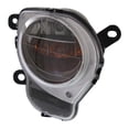 thumbnail image 4 of For Fiat 500 2012-2019 Turn Signal/Parking Light Passenger Side | Clear Lens | Chrome Housing | Convertible/Hatchback | w/ Chrome Trim Replacement For FI2533100 | 5182460AC, 615343520193, 4 of 6