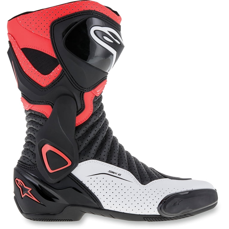 Alpinestars SMX-6 v2 Vented Boots - Black/Red/White - EU 39