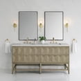 thumbnail image 6 of James Martin Vanities D100-V72-Fejp Emmeline 72" Free Standing Double Basin Ash Wood, 6 of 7