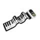 thumbnail image 3 of Rollo de piano flexible enrollable, teclado de piano eléctrico de mano, teclado de piano de música de silicona, piano para niños para programación de 49 teclas negro blanco, 3 of 9
